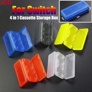 JCD 4In1 For Switch Cartridge Slots Game Card Storage Box Game Card Storage Holder Case For Micro SD Memory Cards Games Cards