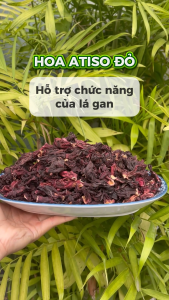 [Túi 200gram chuyên dùng pha trà] Hoa atiso đỏ sấy khô 200g Trà atiso đỏ Hoa bụp giấm Hoa hibiscus Nguyên chất