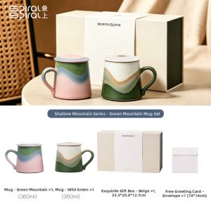 Spiral | Couple Coffee Mugs Set