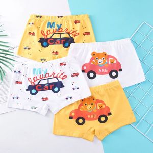 Quần Chíp Bé Trai Quần Lót Bé Trai Chất Liệu Vải COTTON Co Giãn Đàn Hồi Tốt Họa Tiết Ô Tô Quần Lót Bé Trai