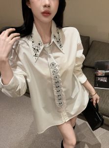 GUZILIAN | Korean Style Girlfriend Look Long Sleeve Shirt