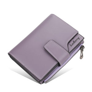 Baellerry | Ví Đựng Thẻ Mini Đa Năng Dành Cho Nữ Nhỏ Gọn Tiện Lợi Có Nhiều Ngăn Ngăn Đựng Ảnh Thẻ & Ngăn Đựng Tiền Xu Có Khóa Kéo