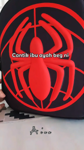 38cm 3D Kids Children Student PrimarySpiderman School Bag Beg Budak Sekolah Rendah Spider-Man school bag