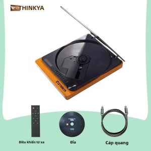 Máy Nghe Nhạc CD HIFI Bằng Gỗ Nobsound Có Bluetooth 5.1 Đầu Ra Quang Kỹ Thuật Số USB Phát Lại Không Mất Dữ Liệu Máy Nghe Nhạc CD Di Động Có Điều Khiển Từ Xa Hồng Ngoại