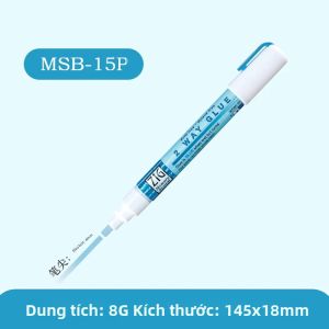 Bút Keo 2 Chiều Kuretake Zig Chất Kết Dính Đa Chức Năng Dành Cho Nghệ Sĩ Người Làm Thủ Công Làm Album Ảnh - Màu Xanh Khi Ướt Giữ Chắc Kép (1mm/2mm/4mm/15mm)