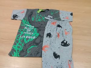 Setelan Kaos Anak Laki-laki Lengan Pendek Kaos dan Celana Jumbo Bergambar Karakter kartun Lucu Super Herro Batman Spidermen Umur Usia 9 10 11 Tahun-KIDZTUBS1848013124