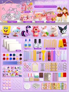 DIY Children Clay Kit Non-Fired Colorful