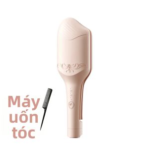 MinHuang | Máy Uốn Tóc Chuyên Nghiệp 40MM Tạo Sóng Sâu Làm Nóng Nhanh Với 2 Mức Nhiệt Độ Tạo Kiểu Tóc Xoăn Bồng Bềnh Lâu Dài.