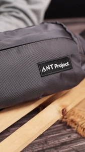 Rubyshop.id - Waistbag Pria NACHT Grey - Tas pinggang