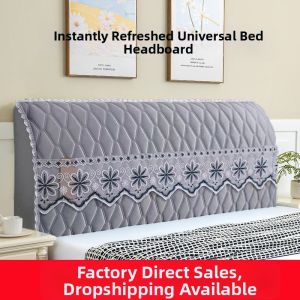 DIHUANTUO | Elastic Thick Quilted Headboard Cover