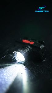 Senter Cas Kepala Headlamp Senter Gunung Headlamp Portable Charger USB- 1806