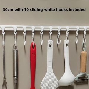 Kitchen Cabinet Door Hook Hanger Multi-functional No-drill