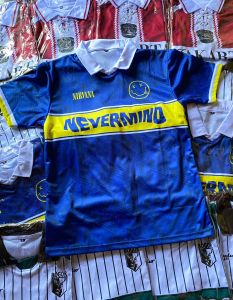 JERSEY VITAGE FANTASY NIRVANA NEVERMIND / JERSEY RETRO BAND FANTASY NIRVANA NEVERMIND /JERSEY BAND NIRVANA