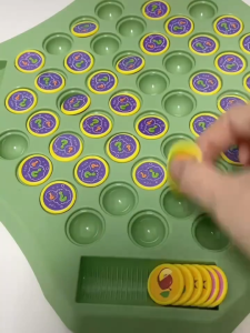 Flip Chess Board Game 2-4 People Parent-child Interactive Battle Tabletop Game Kids Educational Toys