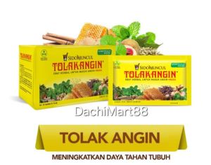 Tolak Angin Cair+Madu 1Box isi 12sachet-Herbal