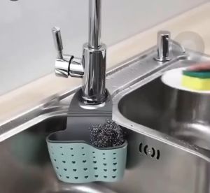 ที่ใส่ฟองน้ําล้างจาน ตะกร้าใส่ฟองน้ําล้างจาน ที่ใส่ฟองน้ํา ที่เก็บฟองน้ําล้างจาน ที่แขวนอุปกรณ์ล้างจาน สําหรับอ่างล้างจาน