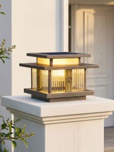 VINCAN | Outdoor Solar Pillar Lights New Design