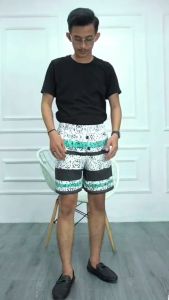 Celana Pendek Surfing Distro Boxer Premium Pria dan Wanita Pakaian Dalam Dewasa Bahan Kaos Motif Sablon Jahit tindih | Produsen Kolor | Celana pendek santai | Boxer Daleman Remaja | Boxer