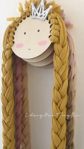 ที่แขวนจัดระเบียบกิ๊บติดผม ที่เก็บกิ๊บติดผม ที่เก็บกิ๊บแบบแขวน ที่เก็บกิ๊บเด็กผู้หญิง