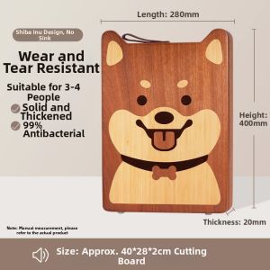 Antibacterial Mold-Resistant Double-Sided Cutting Board