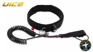 UICE | SUP Board Surf Waist Rope Hydrofoil Leash 10FT Surfboard Waist Leash Belt Quick Release Waist Rope Surfboard Accessory