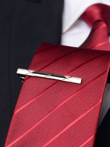 Romguest | Matte Finish Universal Tie Clip Accessories for Business Formal Wear