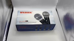 NEW ไมโครโฟน ไมค์สาย 🎤 ด้ามไมค์โลหะ ไมโครโฟน WEISRE M-88 ไมค์สาย Dynamic Microphone เสียงแน่น โลหะแข็งแรง ใช้งานง่าย พร้อมลุยทุกเวที!