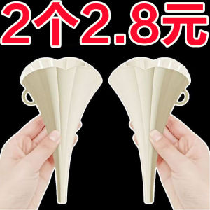 Mini Foldable Large Caliber Silicone Funnel Kitchen Supplies Liquid Dripper Oil Funnel Oil Bottle Home Use Creative Design