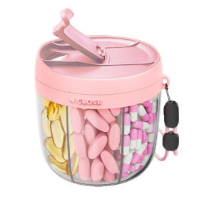Waterproof Compartmentalized Pill Organizer