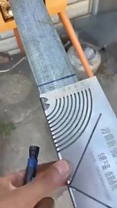 Precise-Flex Angle Arc Marking Tool Efficient Metal Pipe Saddle Cutting Guide Pipefitter Measuring Tools Welding Supplies