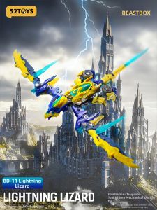 52TOYS | Lightning Lizard and Flying Dragon Transformable Toys Models