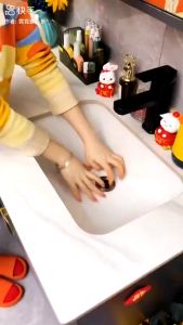 Nút Chặn Thoát Nước Nhấn Xả Lõi Đồng Cho Lavabo Ngăn Mùi Lọc Rác Bồn Rửa Mặt BT022(34 đến 4 cm)