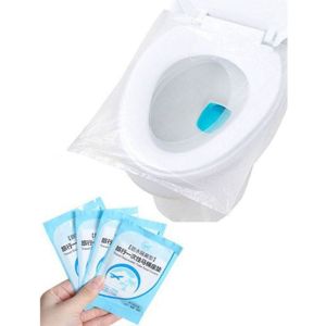 Plastik Alas Dudukan Kloset Umum Sekali Pakai Cover Higienis Toilet