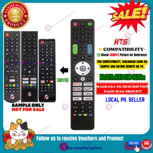 KTS Smart TV Remote Universal [**Mag Basa B4 Umorder**] KTS Remote control TV for specific KTS only alluremarketplace2ND