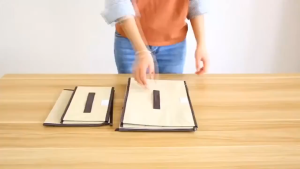 2in1 Plain Color Foldable Storage Box Organizer With Cover set Clothes Storage Box With Lids