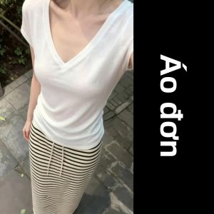 SENWA | Đầm Bộ Sọc Thời Trang Hàn Quốc