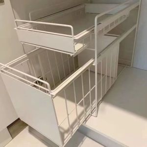Under Sink Storage Rack Slidable And Extendable