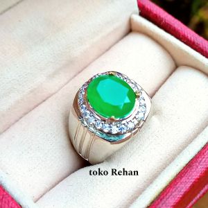 CINCIN BATU ZAMRUD RUSSIA SUPER MEWAH