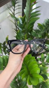 Kính Trắng Nữ Gọng Đen Thời Trang Trẻ Trung Chống Bụi Chống UV Cidu Mk11