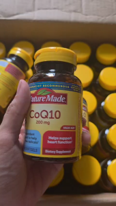 Viên uống bổ tim mạch CoQ10 Nature Made 200mg 80 viên HÀNG MỸ