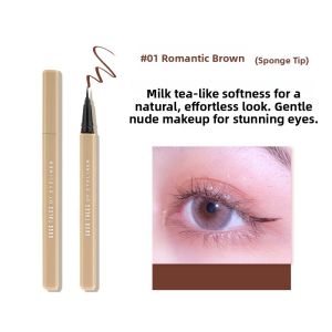 Waterproof Smudge-Proof Colorful Eyeliner Pen for Beginners Gogotales Easy to Apply Long Lasting Eye Makeup Tool Natural Black