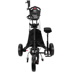 PGM GOLF | Folding Golf Cart With Seat and Cooler Bag