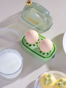 Egg Boiler Multifunctional Electric Steamer Breakfast Stainless Steal 220V Electric Egg Boiler Poacher Portable Food Steamer Mini Breakfast Machine Egg Cookers 2 Eggs Automatic Power Off Steamer Egg Custard Electric Egg Boiler Automatic Power Off Timed