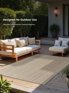 GUZHEN | Waterproof Reversible Foldable Outdoor Rug
