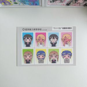 เกาหลีสติกเกอร์น่ารักหวาน Cool ญี่ปุ่นชิบูยาสาวสติกเกอร์ Kawaii ตัวอักษรสติกเกอร์คู่มือไดอารี่สมุดภาพ DIY สติกเกอร์