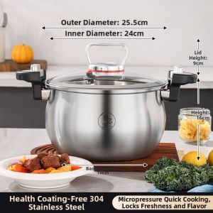 YIYIPAI | 304 Stainless Steel Home Cooking Pot