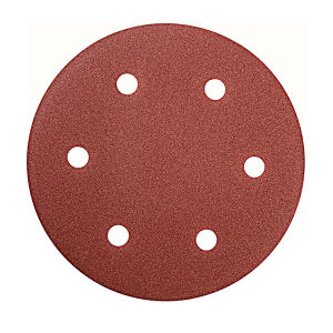 9-inch 6-hole 225mm Sandpaper Polishing Sandpaper Wood Woodworking Metal Polishing Sheet Alumina Gypsum Board Rust Removal Sandp