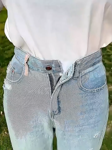 Kancing Celana Jeans Metalic Pembesar Extender Kancing Lubang Adjustable Button PER 5PCS