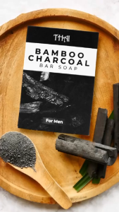 Thai Charcoal Soap Sabun Batang Arang Bambu | Untuk Kulit Bersih Halus dan Bebas Jerawat