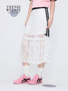 TEENIE WEENIE | Summer New Design Lightweight Comfort Lace Patchwork Half Skirt